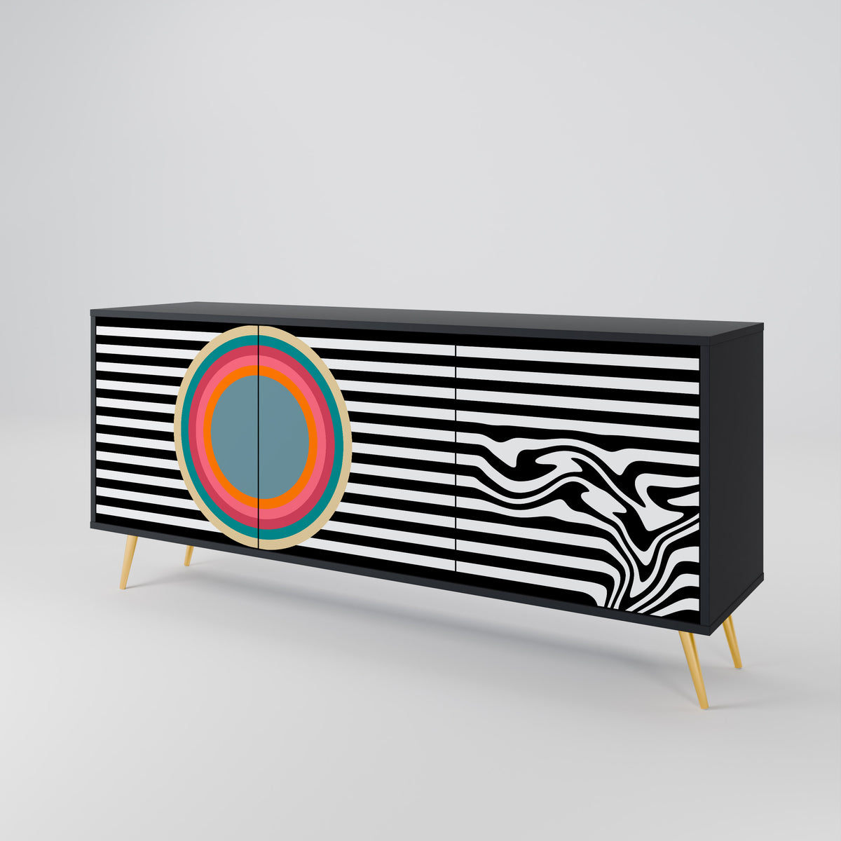 SPECTRA SHOWCASE 3-Door Sideboard