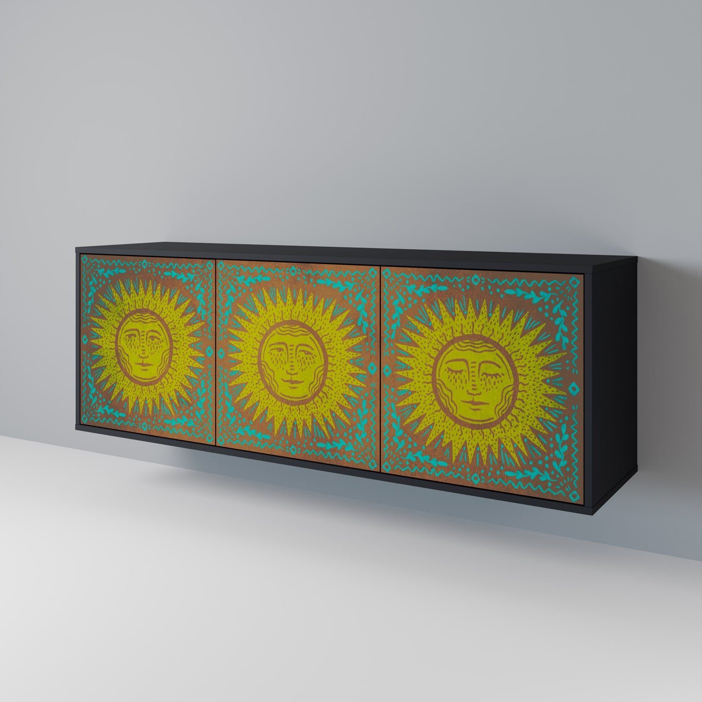 SUNSHINE EULOGY Aparador de 3 Portas