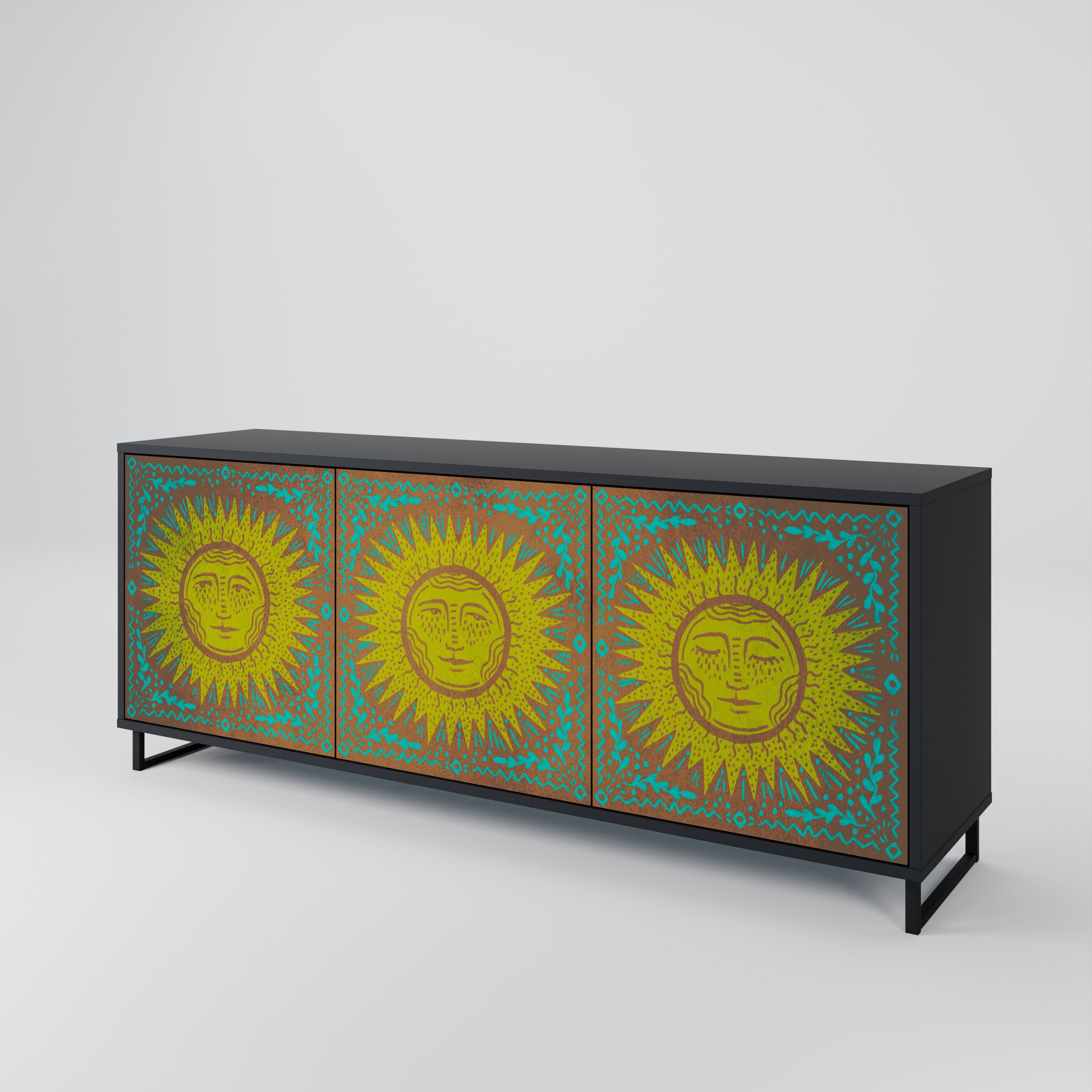 SUNSHINE EULOGY Aparador de 3 Portas