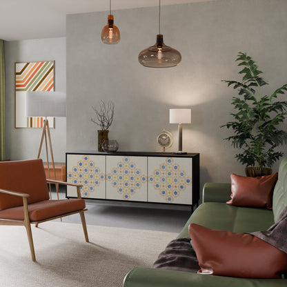 PATTERNED PRISM 3-Door Sideboard