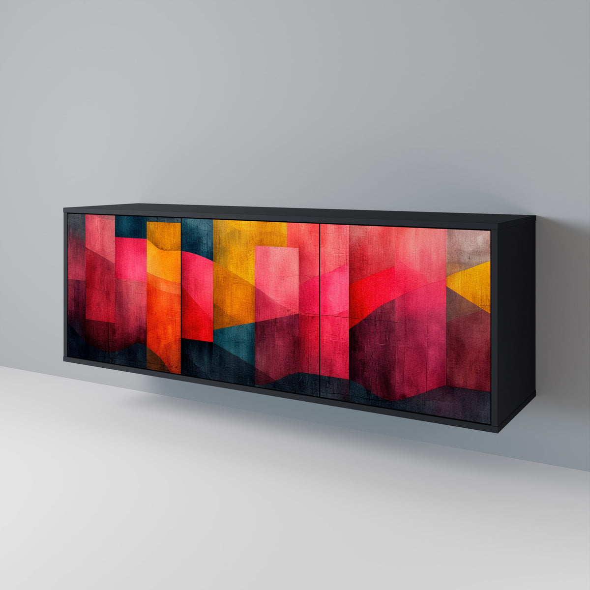 COLORFUL SOUNDS 3-Door Sideboard