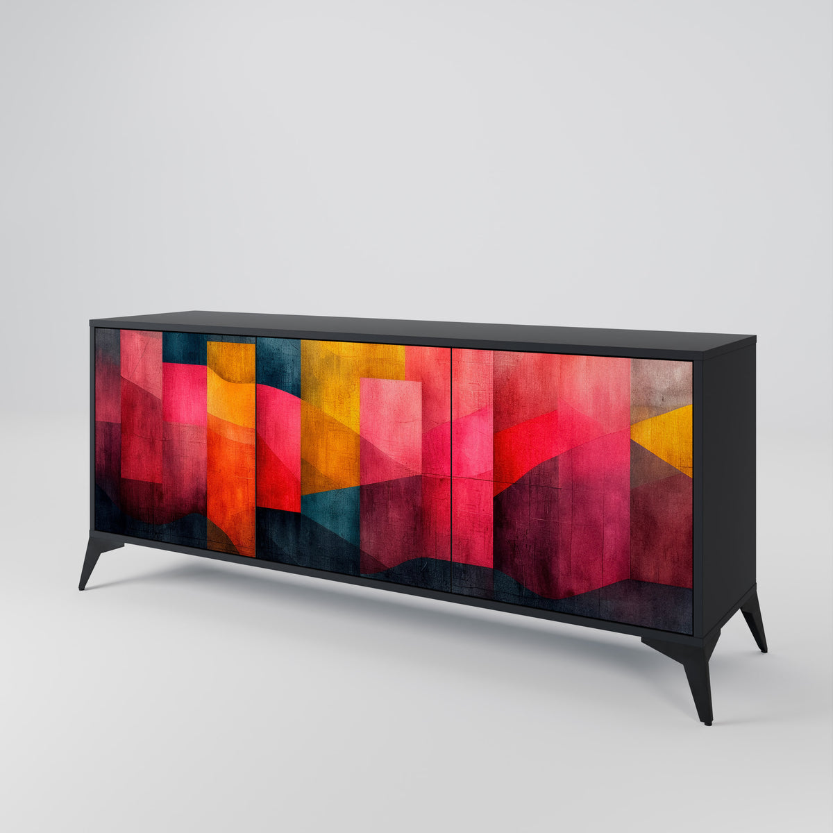 COLORFUL SOUNDS 3-Door Sideboard