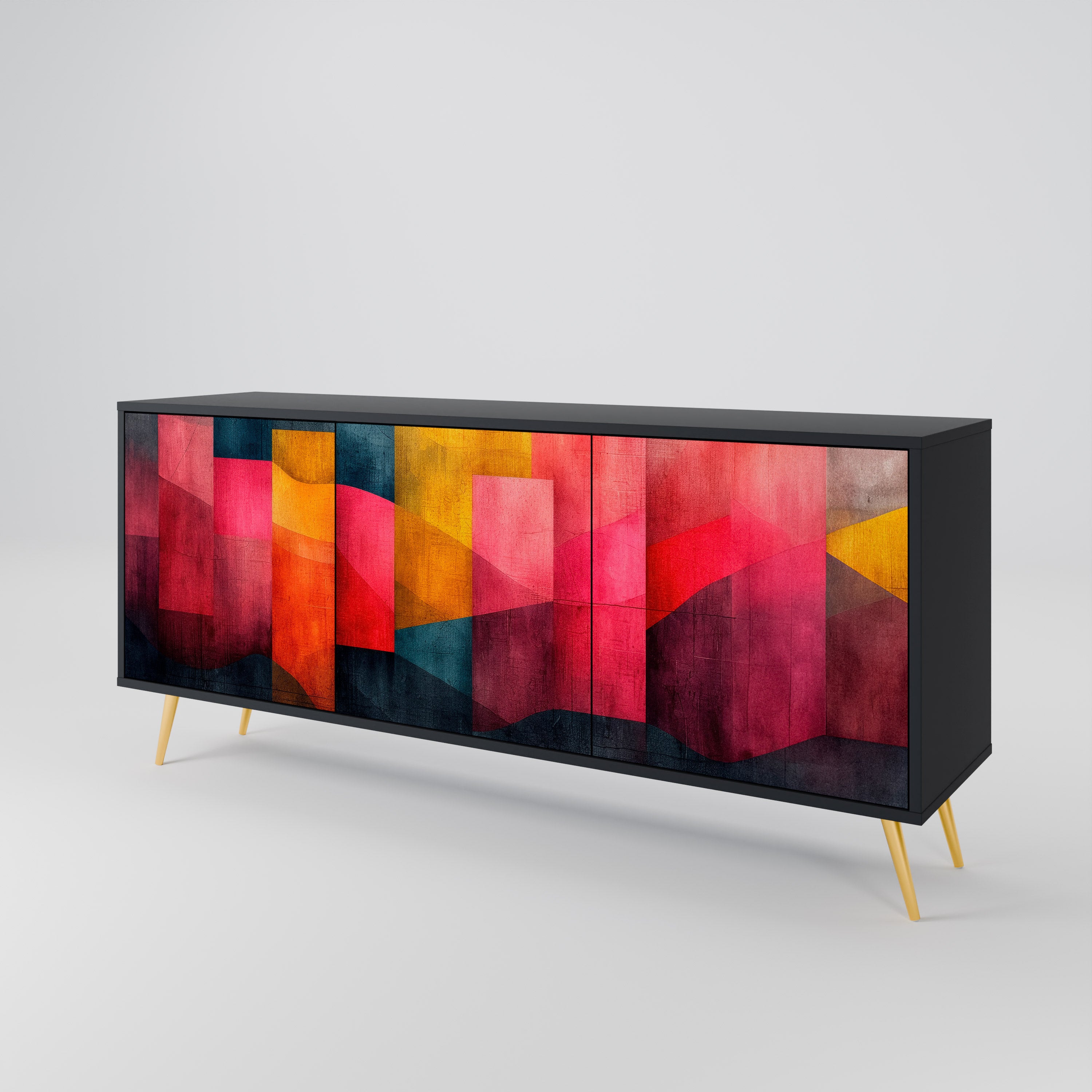 COLORFUL SOUNDS 3-Door Sideboard