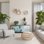 ABSTRACT THOUGHTS Aparador de 3 Portas em Acabamento Preto