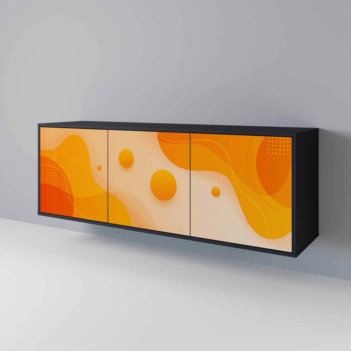 ORANGE ARRANGEMENT 3-Door Sideboard