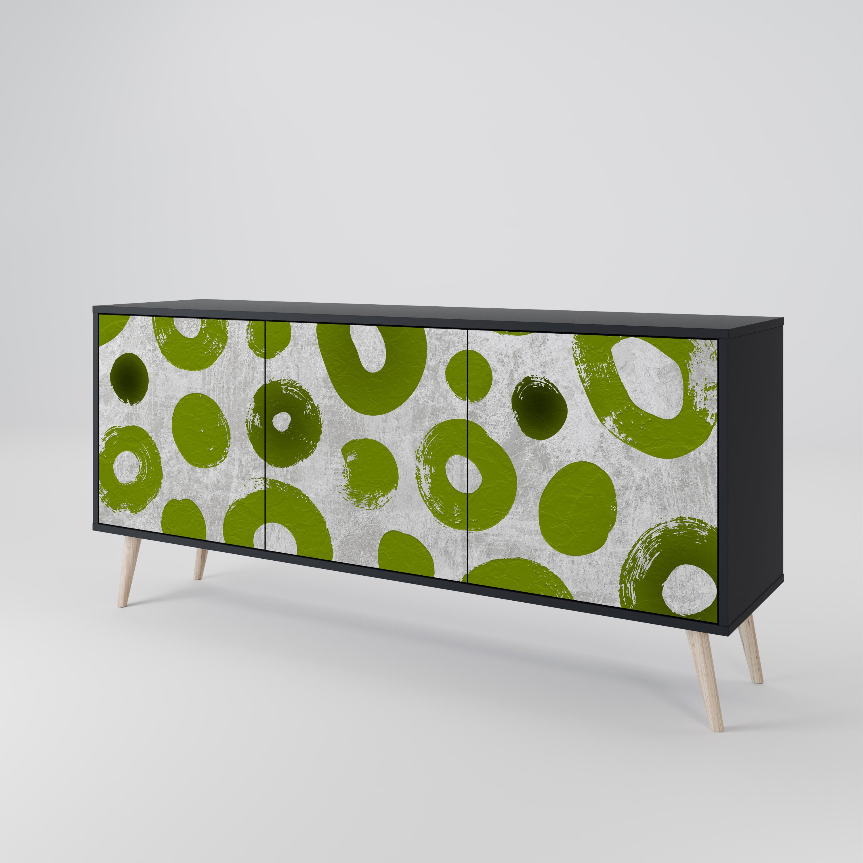 GREEN RHAPSODY 3-Door Sideboard
