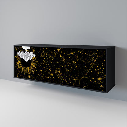 STELLAR CONSTELLATIONS Aparador de 3 Portas