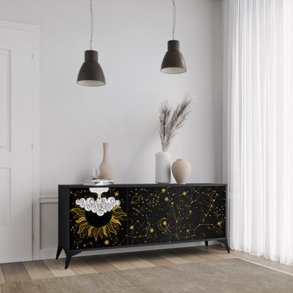STELLAR CONSTELLATIONS Aparador de 3 Portas