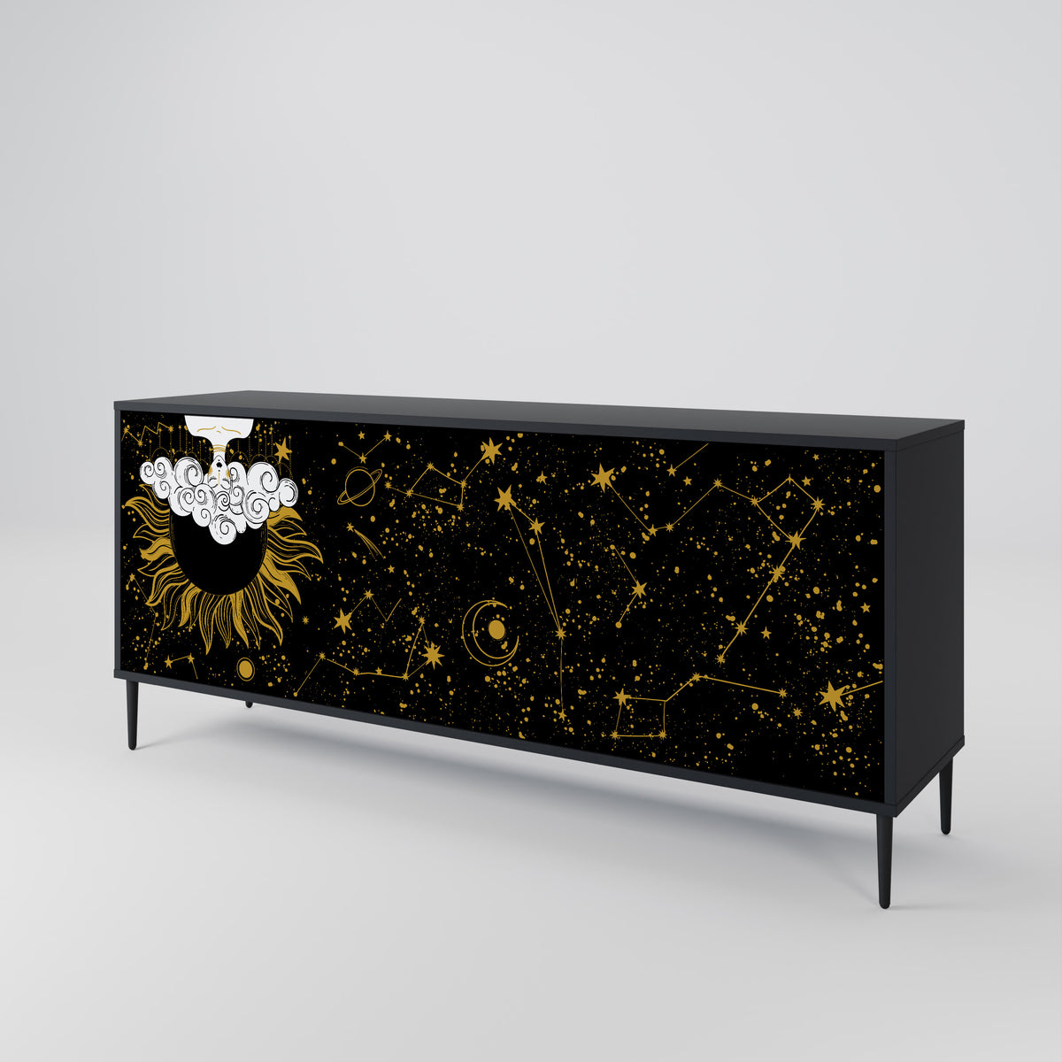 STELLAR CONSTELLATIONS Aparador de 3 Portas