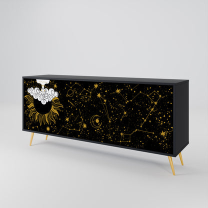 STELLAR CONSTELLATIONS Aparador de 3 Portas