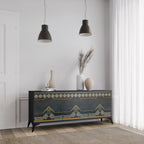 ROYAL ORDINARINESS 3-Door Sideboard in Black Finish