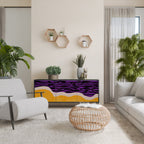 INDEPENDENT BORDER Aparador de 3 Portas em Acabamento Preto