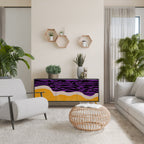 INDEPENDENT BORDER Aparador de 3 Portas em Acabamento Preto