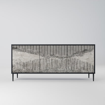 GRAIN LINES 3-Door Sideboard