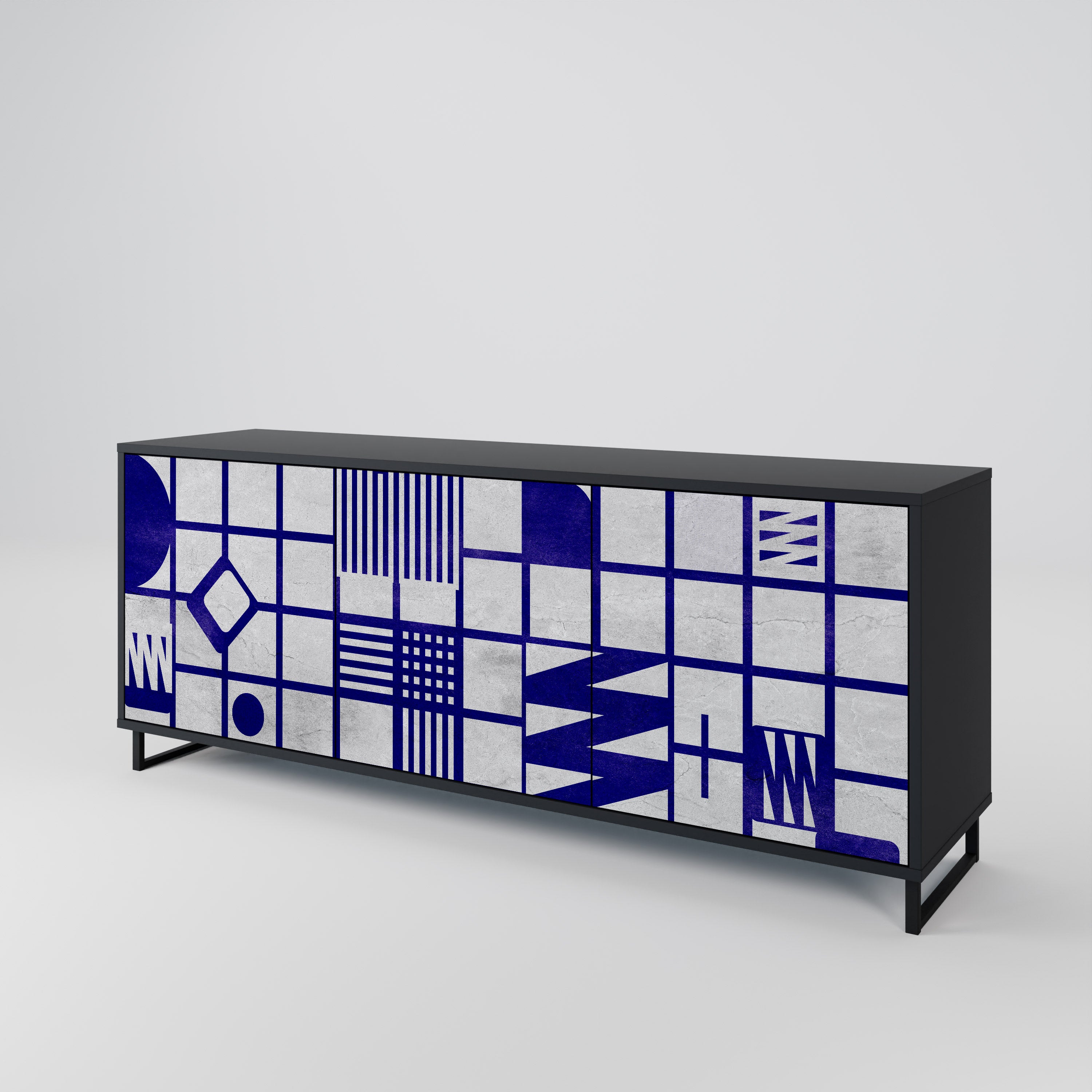 THE RIGHT PLACES Aparador de 3 Portas