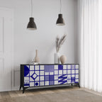 THE RIGHT PLACES 3-Door Sideboard in Black Finish