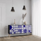 THE RIGHT PLACES 3-Door Sideboard in Black Finish