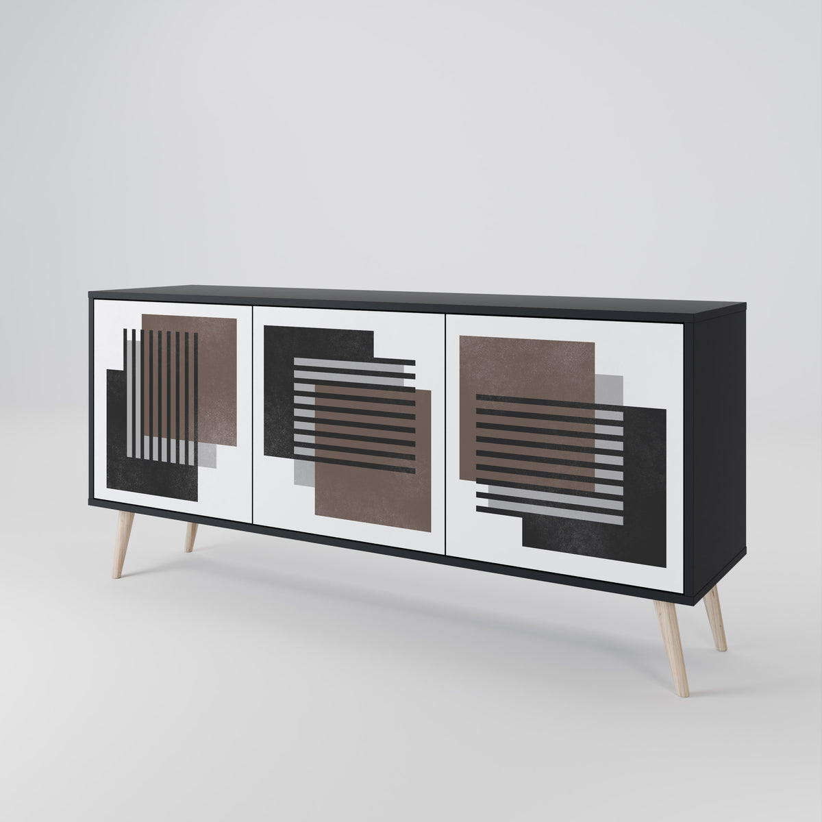 SHADOW SYNCHRONY Aparador de 3 Portas