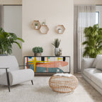 INTERSTELLAR VIBES 3-Door Sideboard in Black Finish