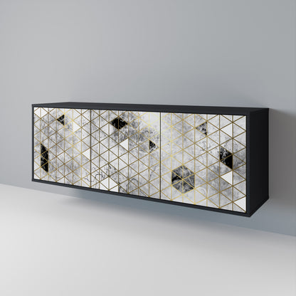 ASHEN ARIA 3-Door Sideboard