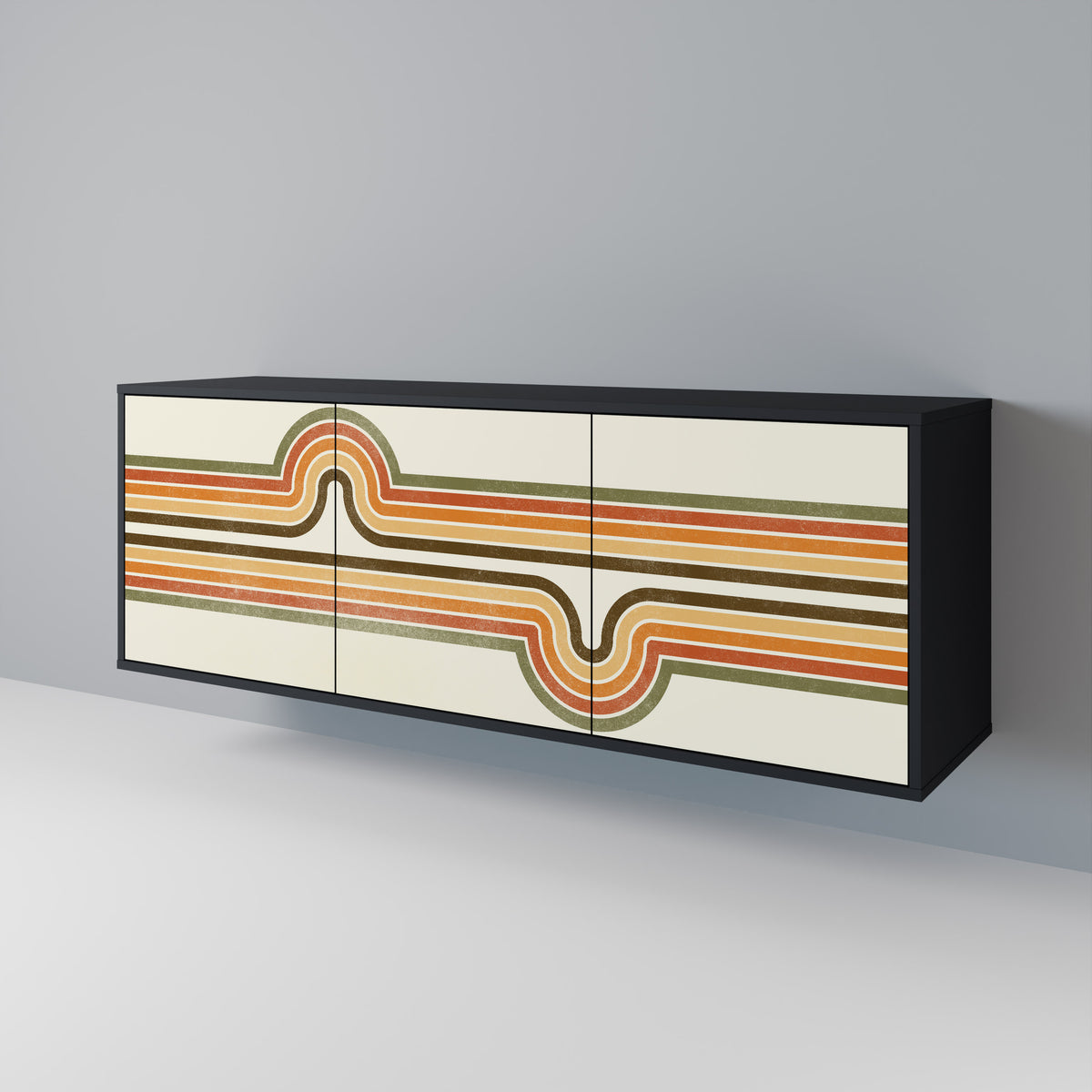 EXCEPTIONAL STREAM 3-Door Sideboard