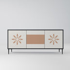 DAILY HARMONY 3-Door Sideboard in Black Finish