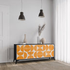 RECURRING DREAMS 3-Door Sideboard in Black Finish