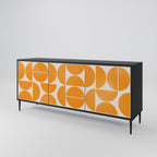 RECURRING DREAMS 3-Door Sideboard in Black Finish
