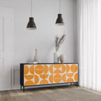 RECURRING DREAMS 3-Door Sideboard in Black Finish