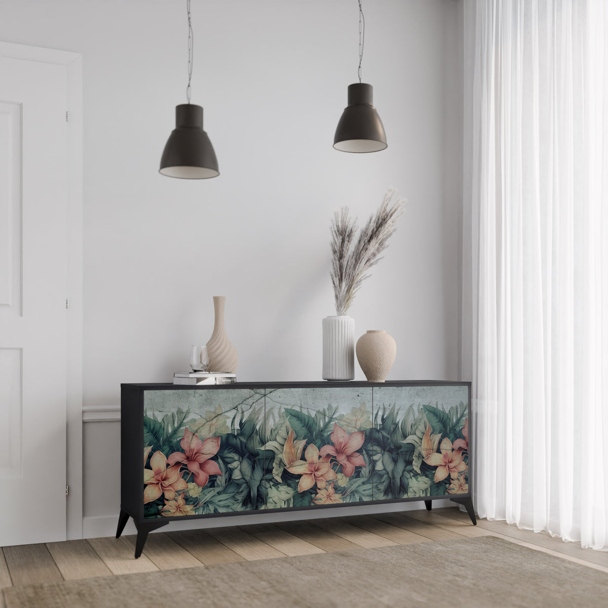 HEAVENLY BLOOM Aparador de 3 Portas