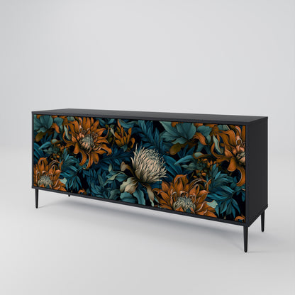 MORNING BLOOM 3-Door Sideboard