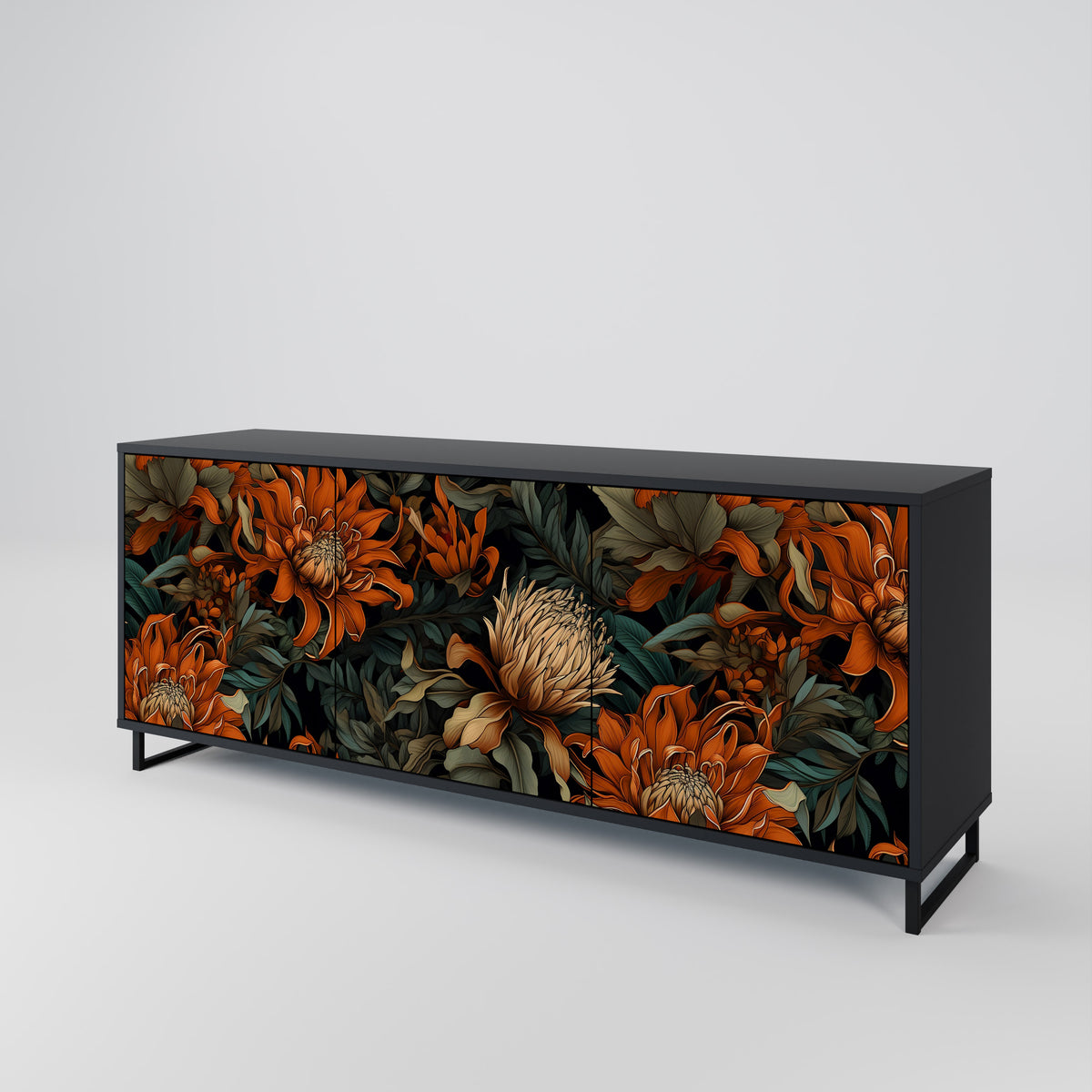 DAWN BLOOM Aparador de 3 Portas