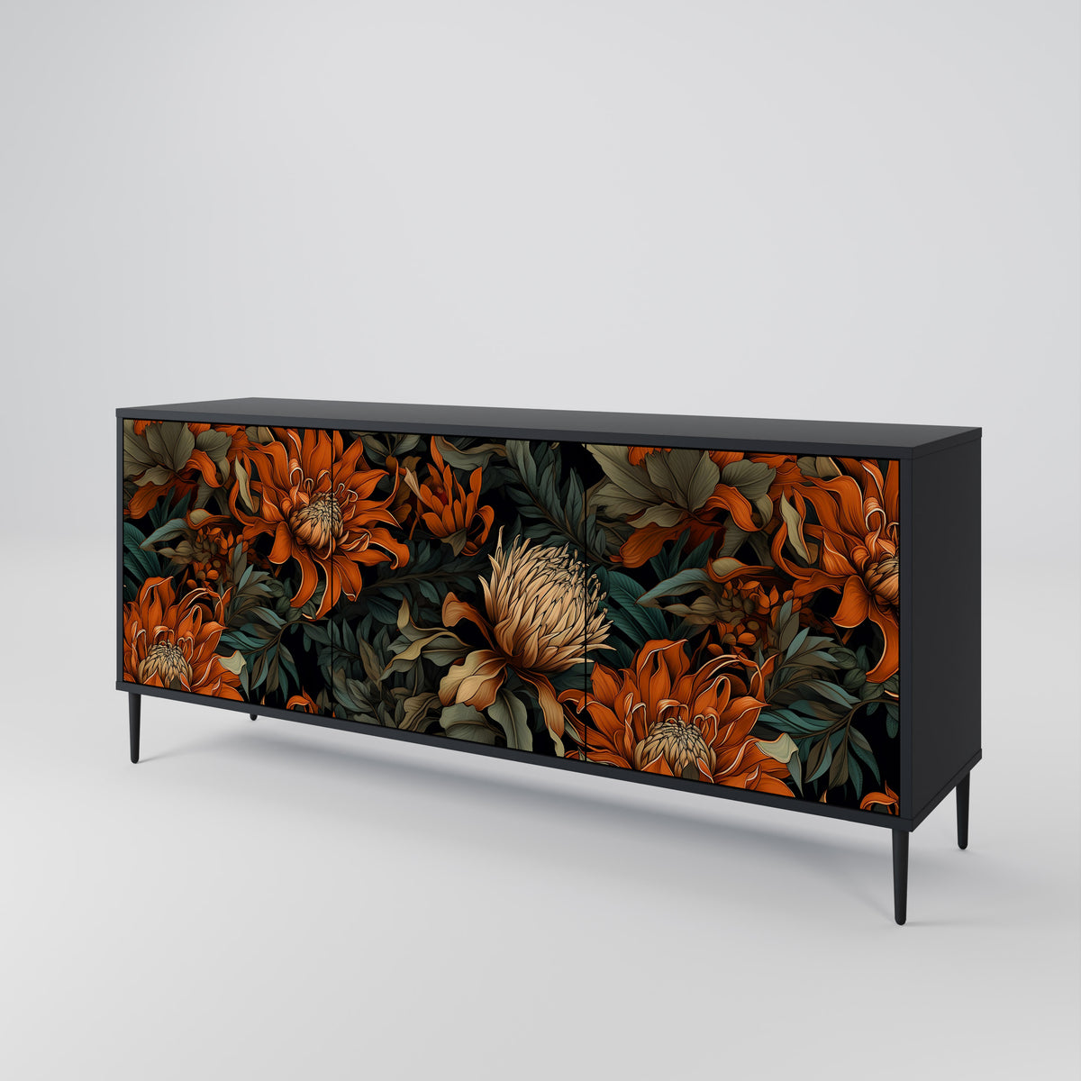 DAWN BLOOM Aparador de 3 Portas
