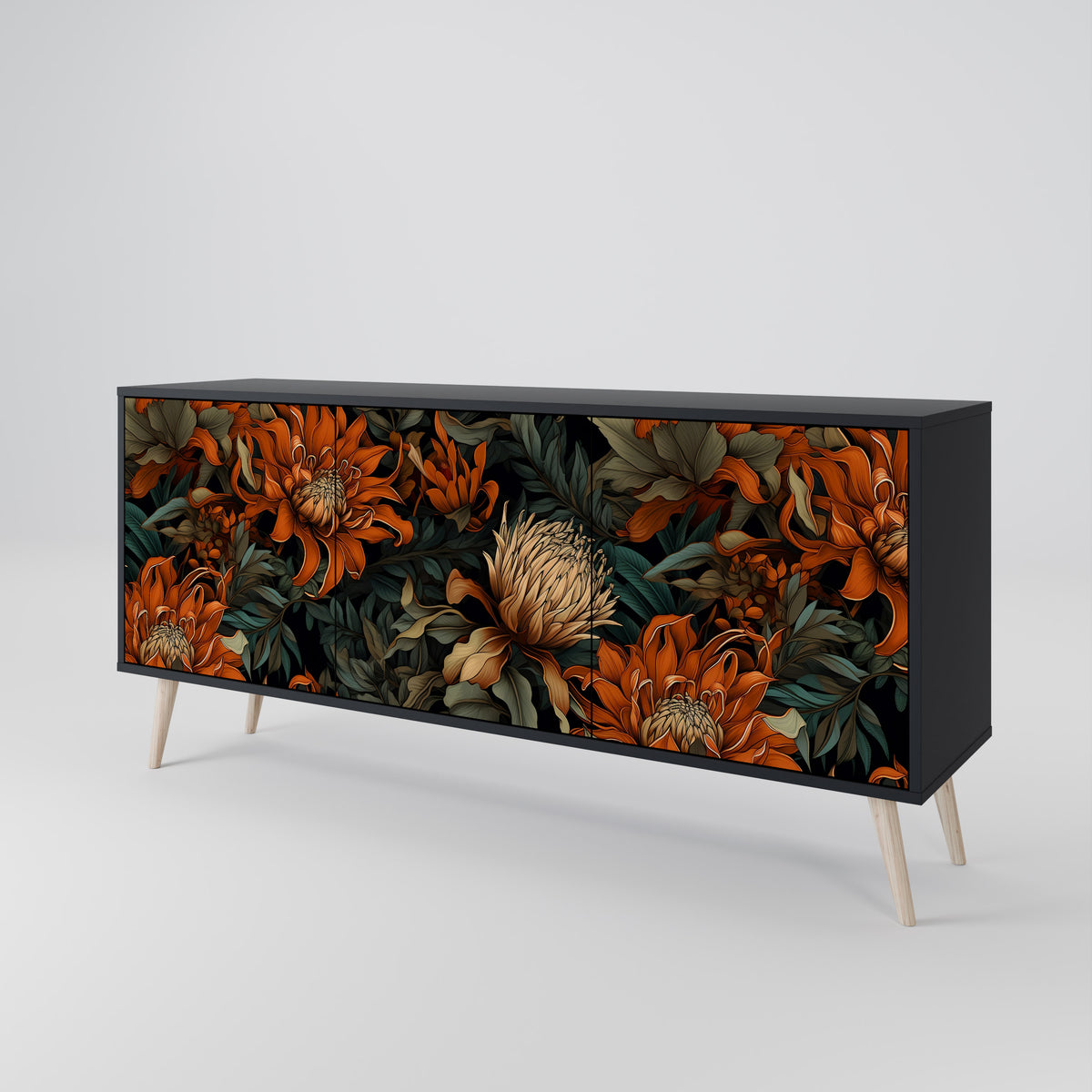 DAWN BLOOM Aparador de 3 Portas