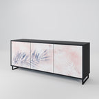 TIMELESS FLOAT 3-Door Sideboard in Black Finish