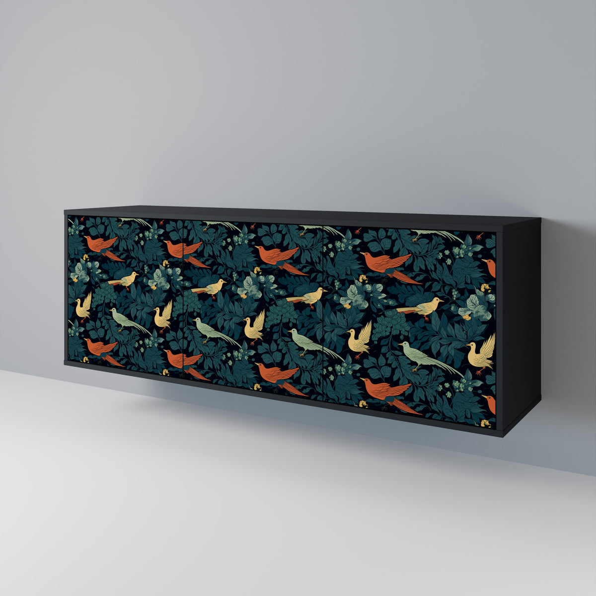 FOWL ORNAMENT Aparador de 3 Portas