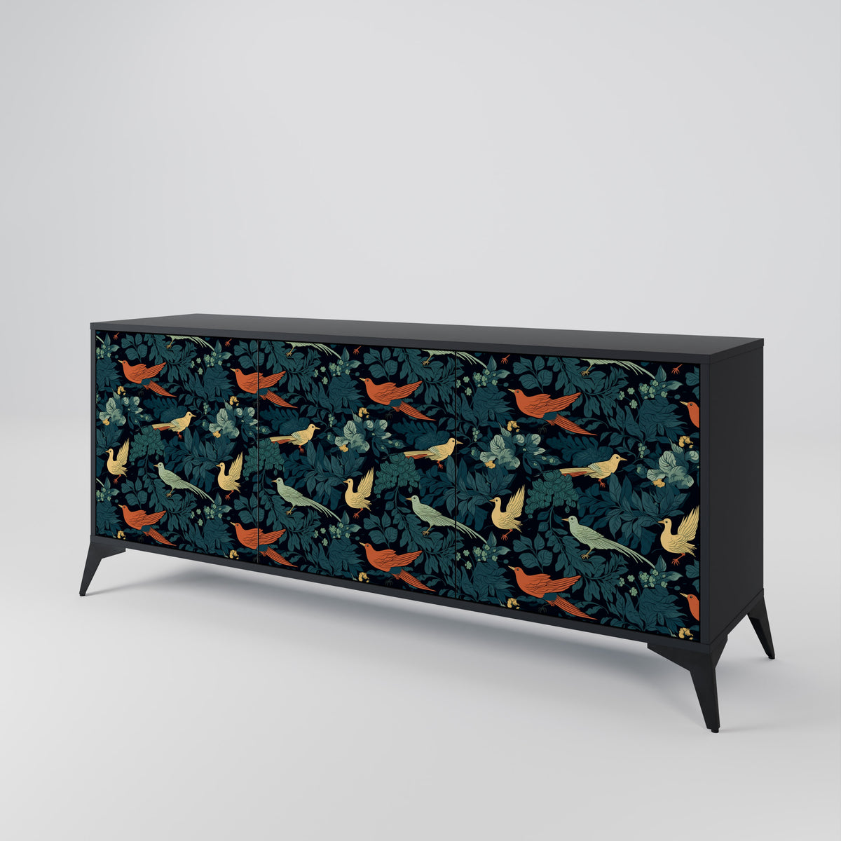 FOWL ORNAMENT Aparador de 3 Portas