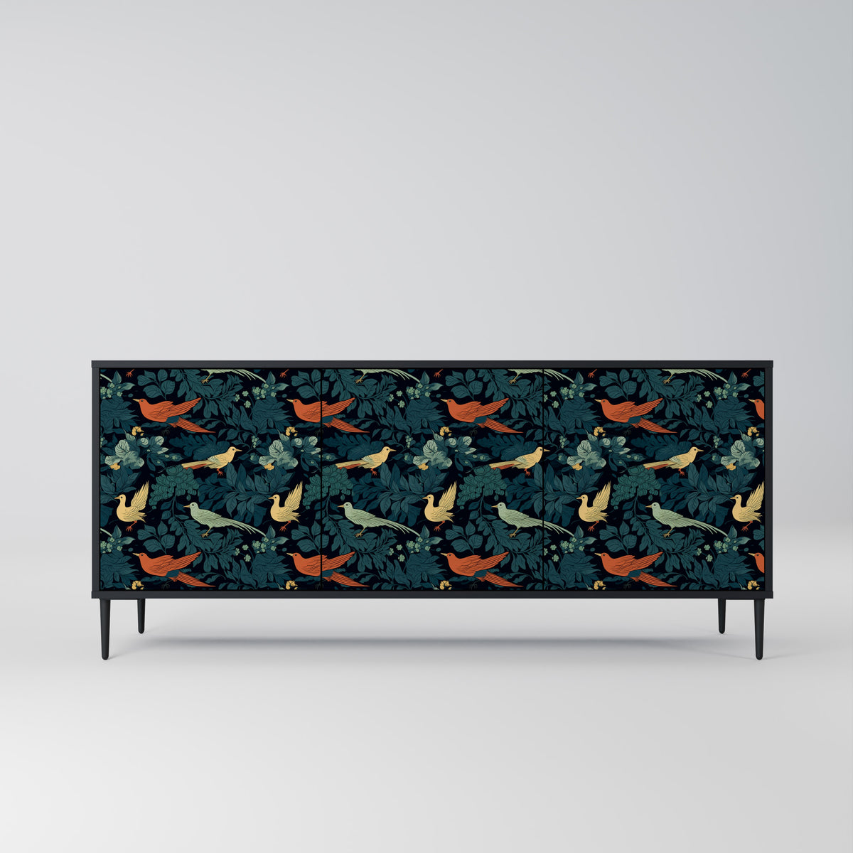 FOWL ORNAMENT Aparador de 3 Portas