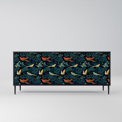 FOWL ORNAMENT Aparador de 3 Portas