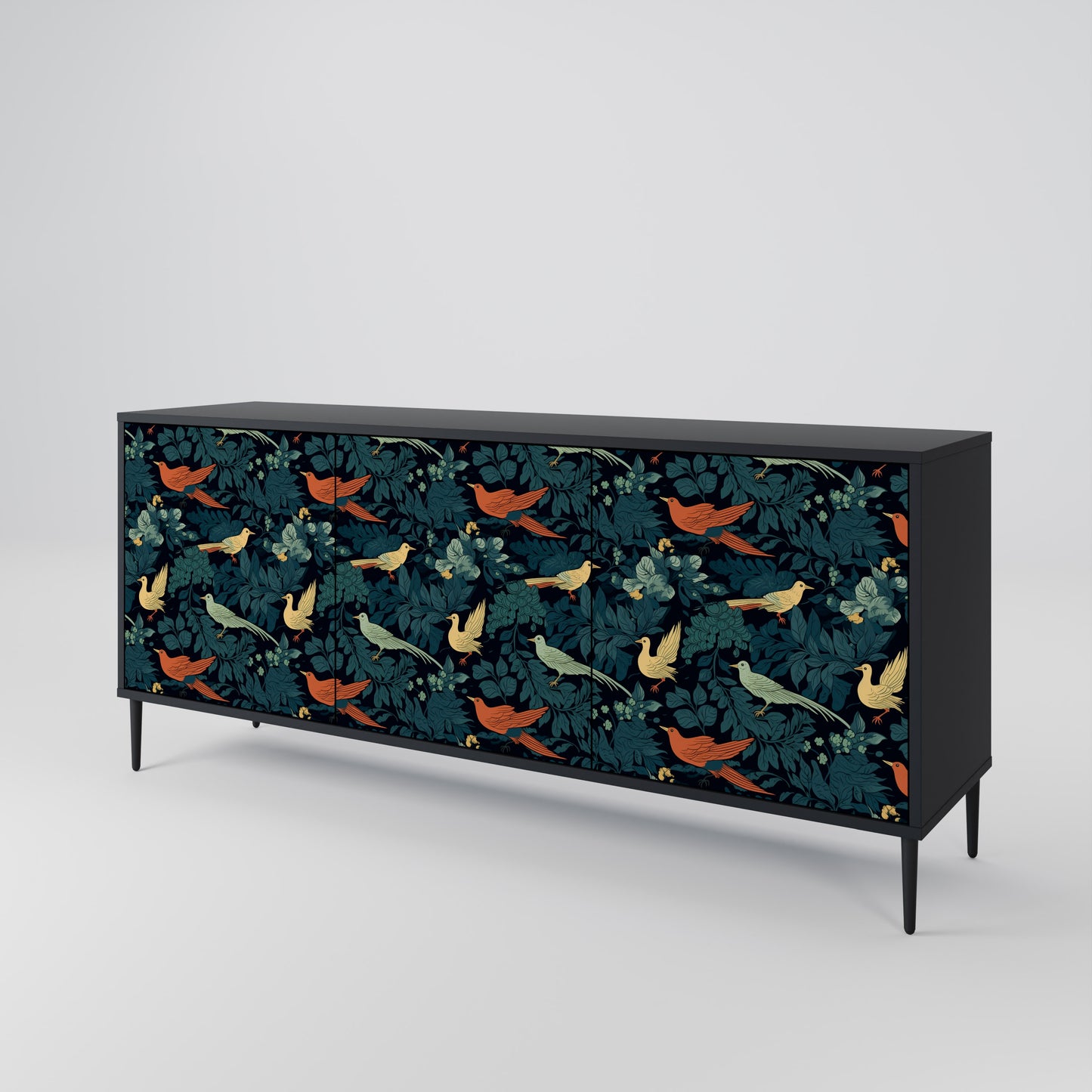 FOWL ORNAMENT Aparador de 3 Portas