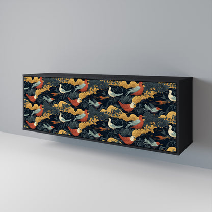 FOWLY DAZE Aparador de 3 Portas