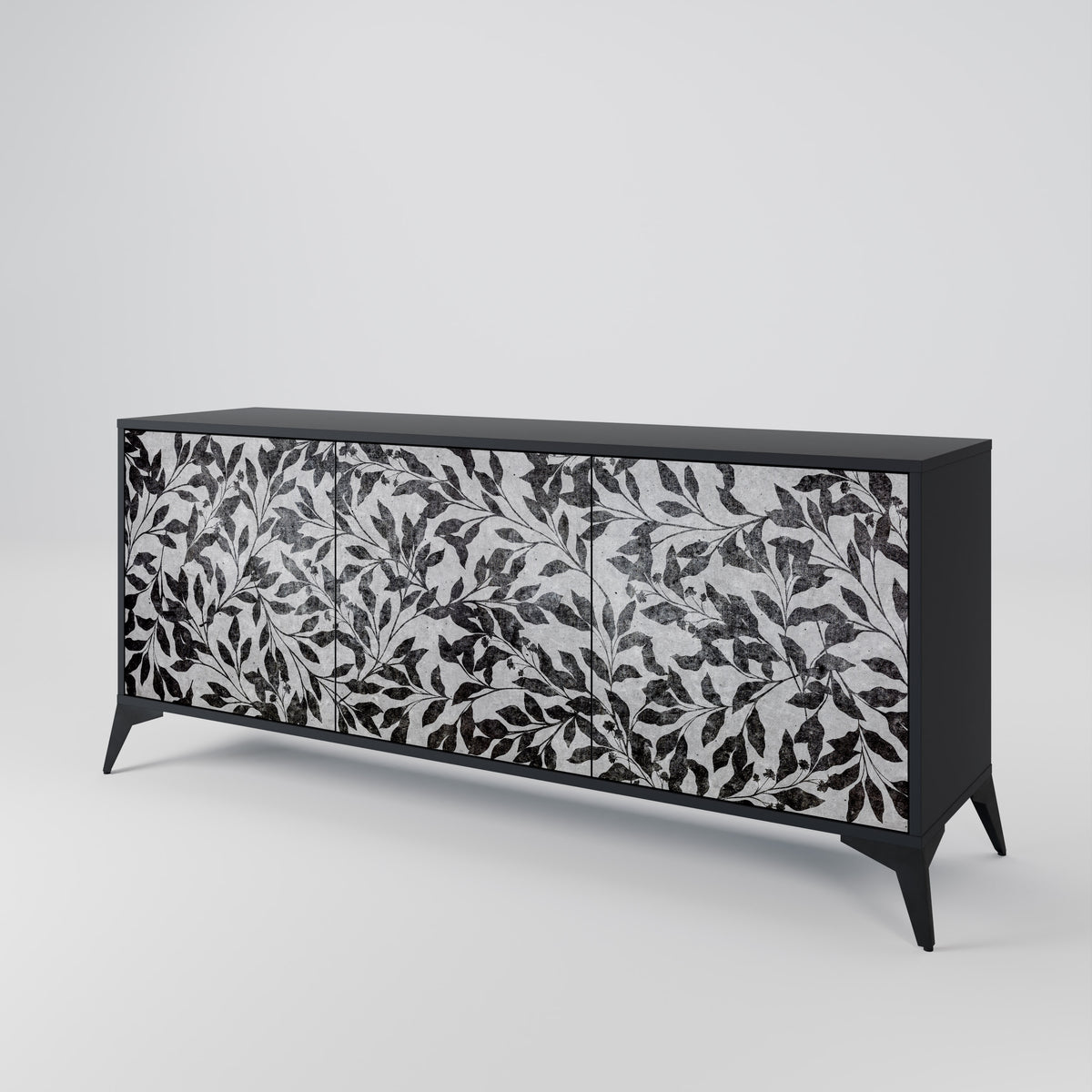 CHARCOAL SPROUT Aparador de 3 Portas