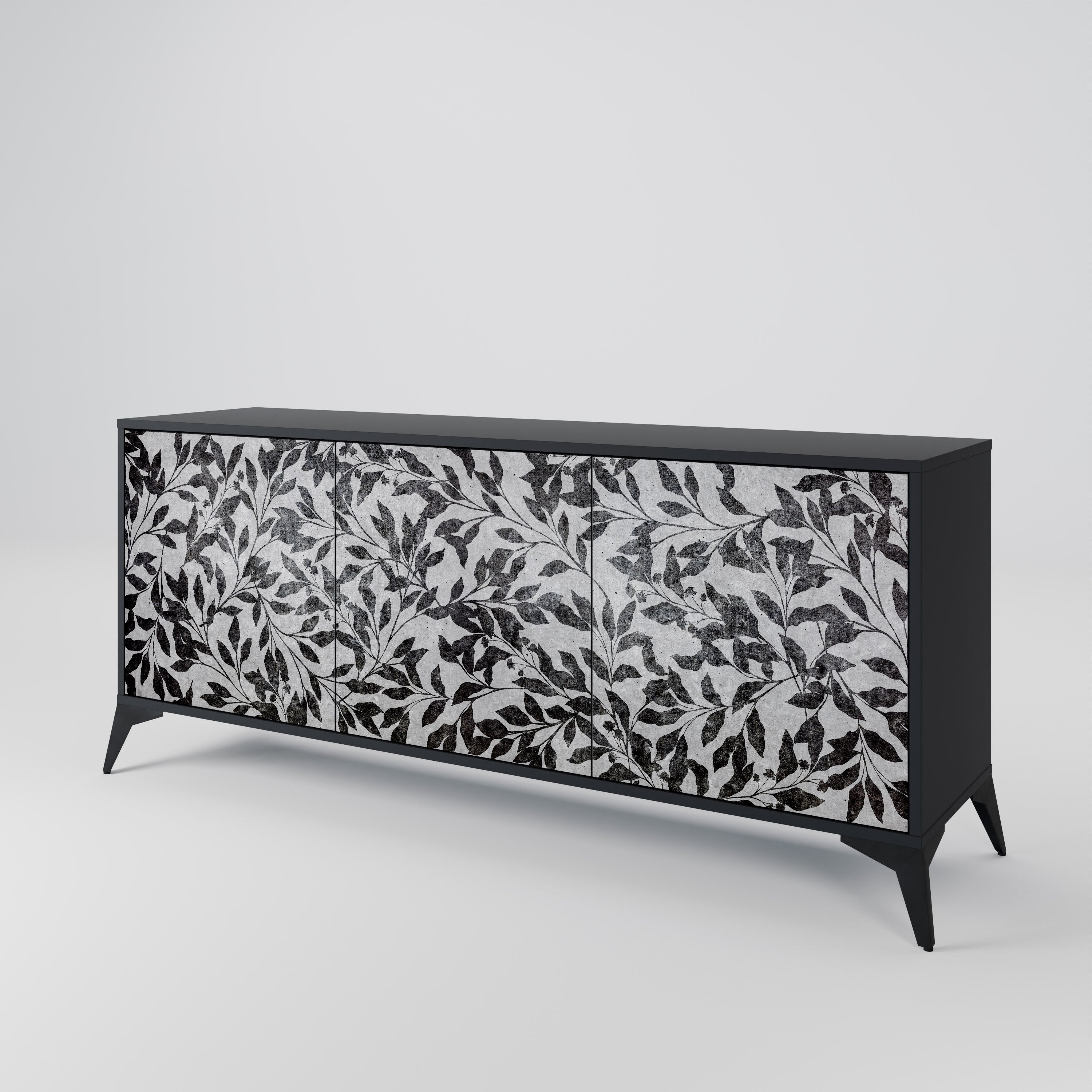 CHARCOAL SPROUT 3-Door Sideboard