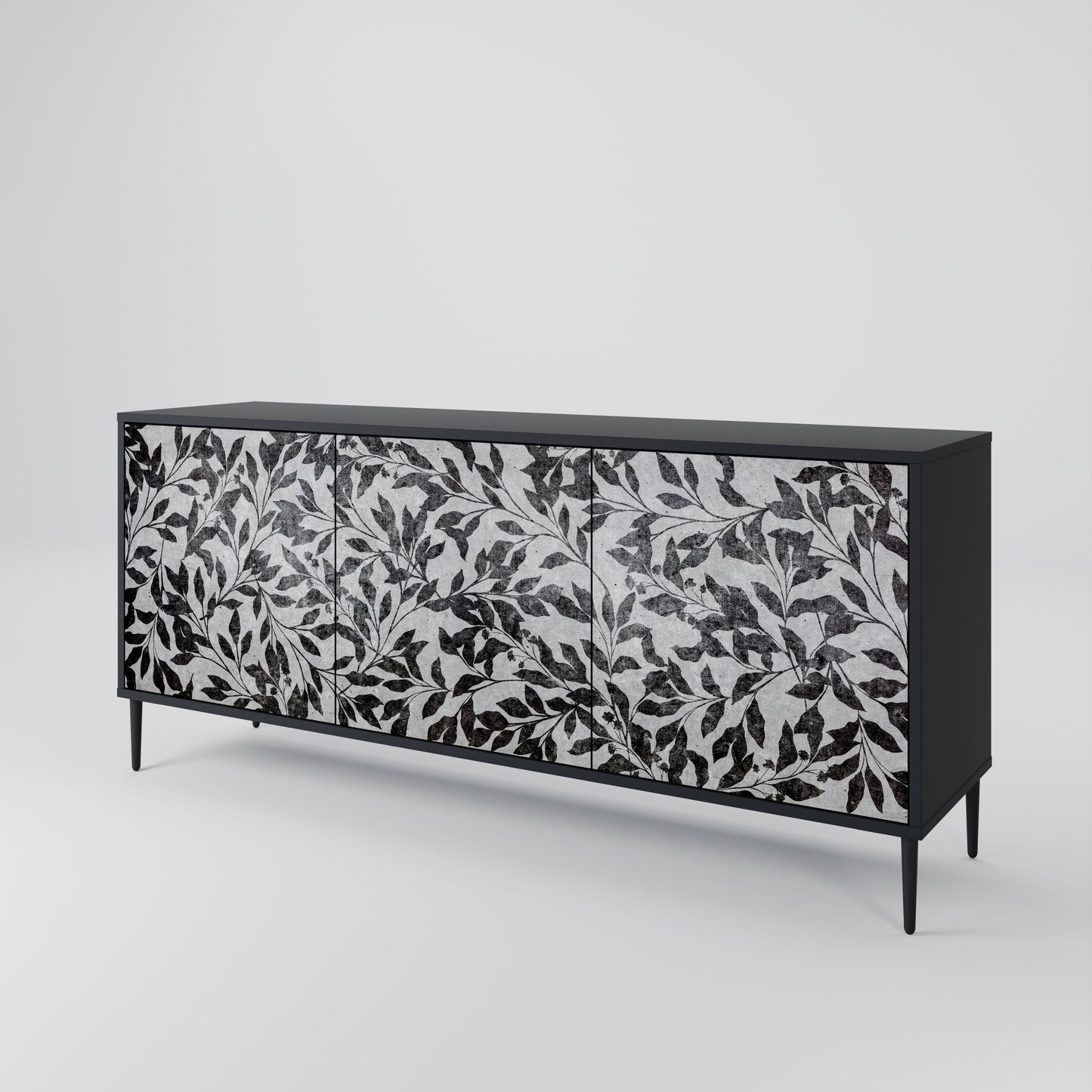 CHARCOAL SPROUT Aparador de 3 Portas