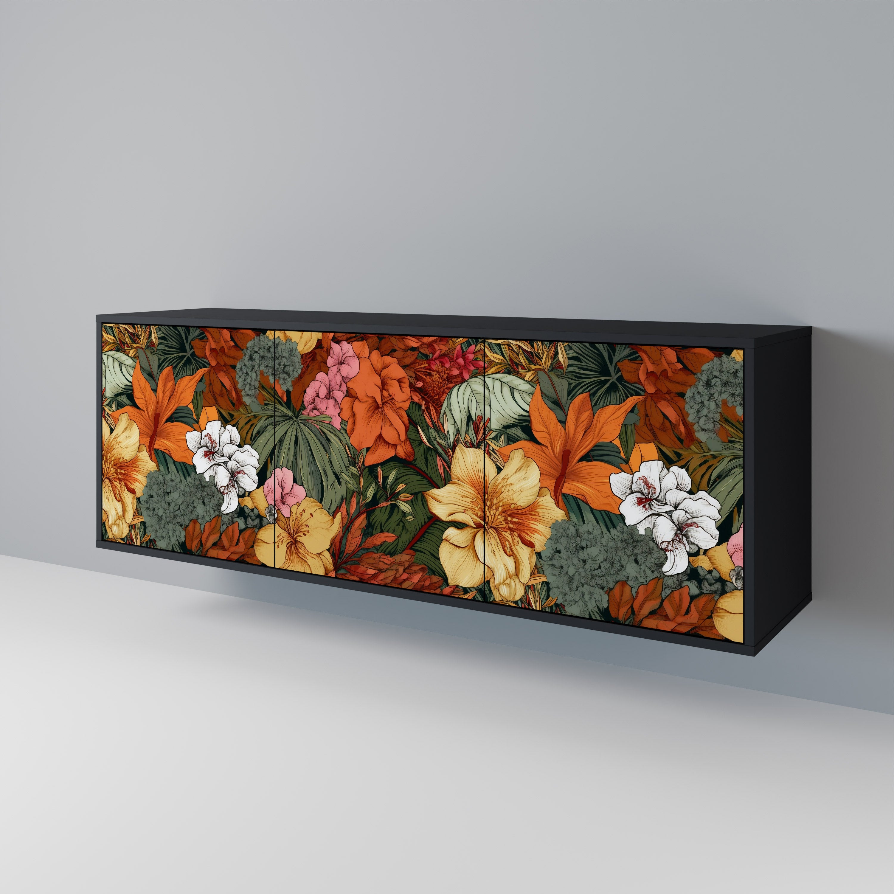 RADIANT FLORA 3-Door Sideboard