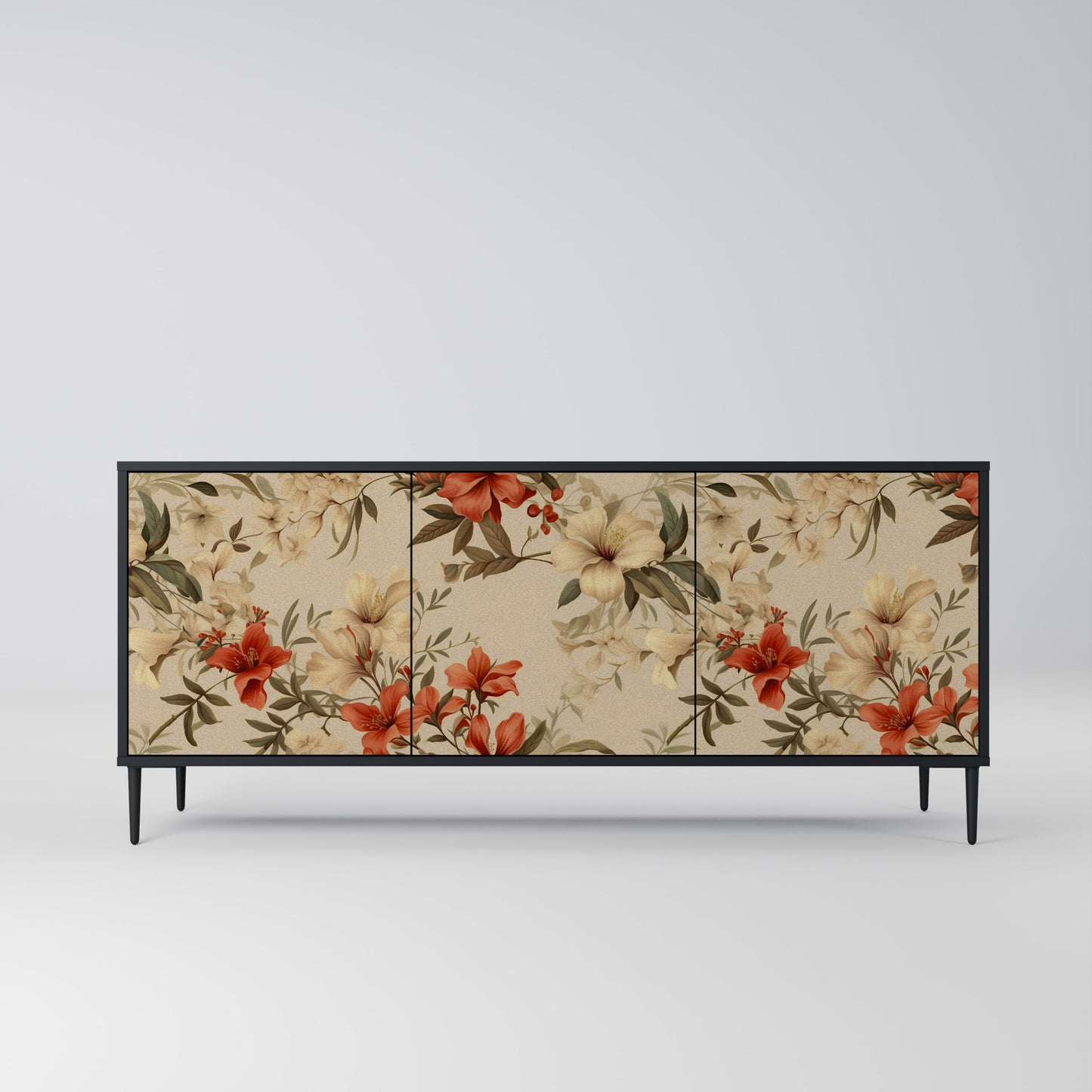 BLOOMING HARMONY 3-Door Sideboard