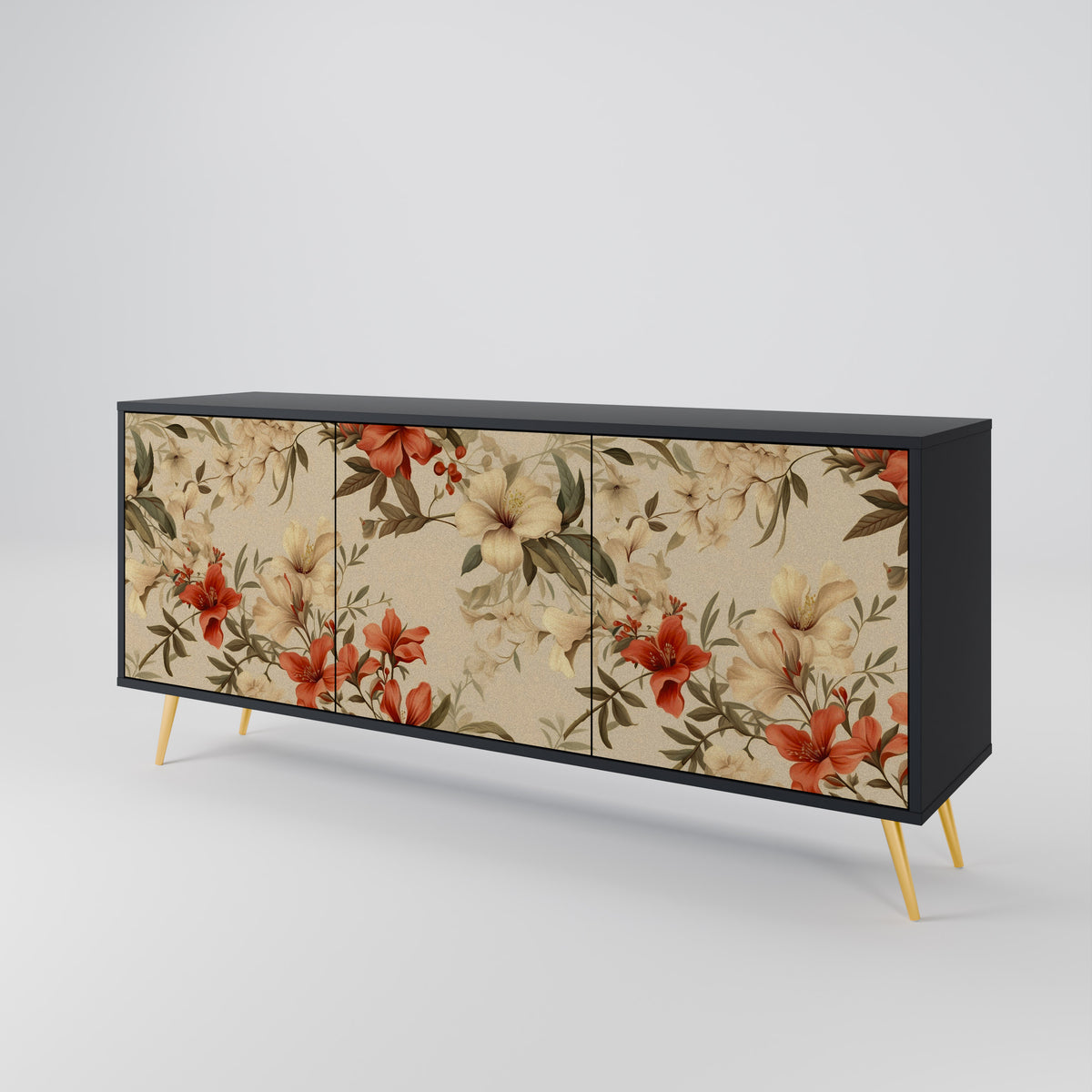 BLOOMING HARMONY Aparador de 3 Portas