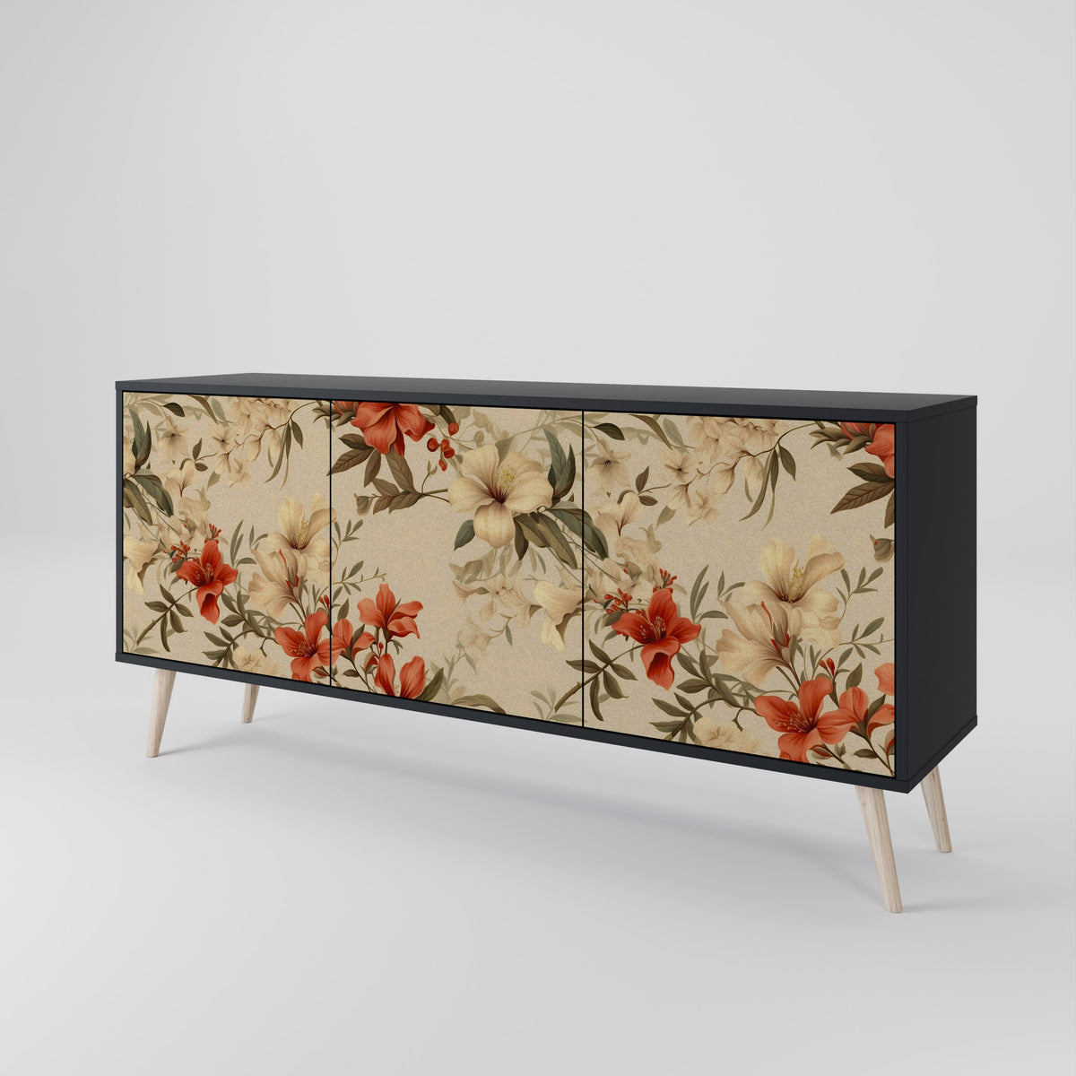 BLOOMING HARMONY Aparador de 3 Portas