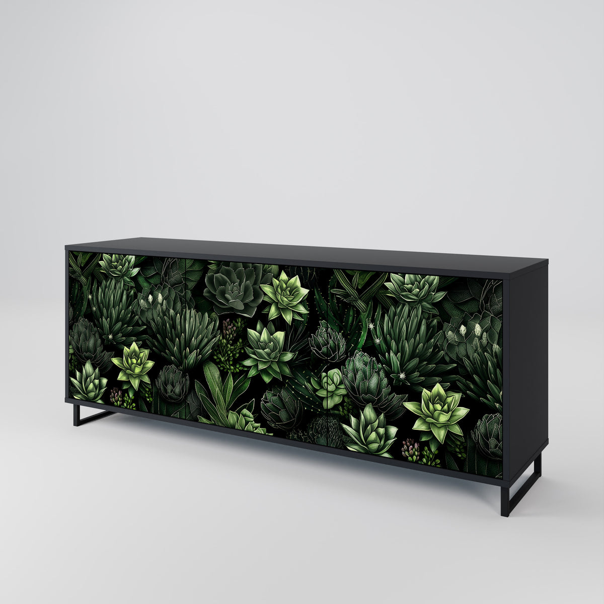 SUCCULENT JUNGLE Aparador de 3 Portas