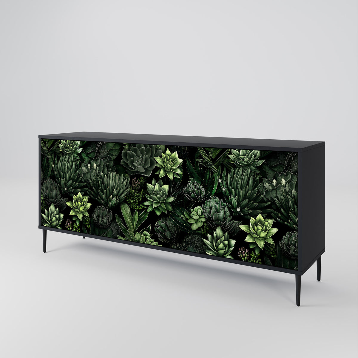 SUCCULENT JUNGLE Aparador de 3 Portas